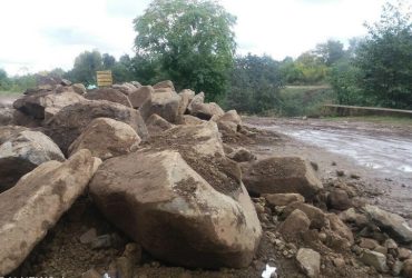 آغاز پروژه تثبيت بستر بند انحرافی دوله ملال