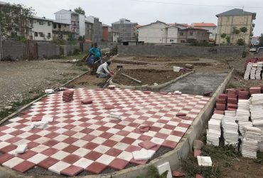 پيشرفت فاز اول پروژه پارک محله خيابان فردوسي