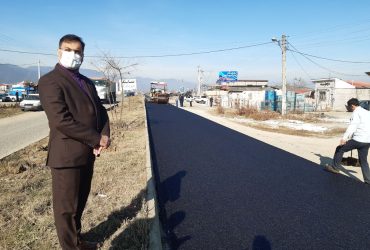 بلوار سردار شهید سلیمانی آسفالت شد