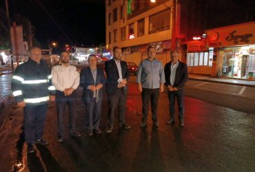 شستشوی معابر سطح شهر جهت استقبال از عید سعید فطر