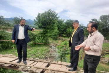 بازدید شهردار ماسال از پل ارتباطی شهید اصلی