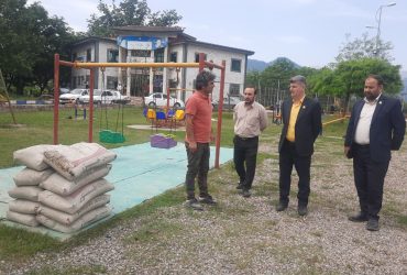 بازدید مهندس علیزاده از پارک ساحلی شهر ماسال