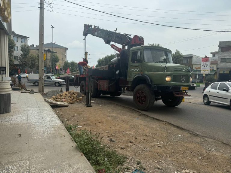 آغاز عملیات تعریض و اصلاح هندسی ورودی خیابان احتشامی توسط شهرداری ماسال