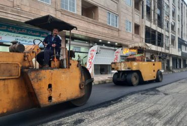 آغاز عملیات آسفالت‌ریزی خیابان شهید یعقوبی در ماسال