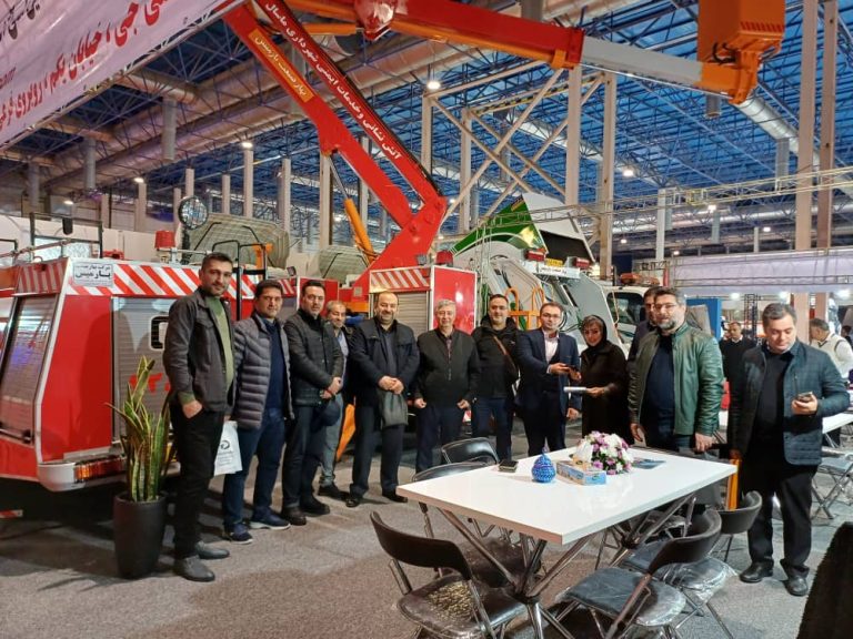 حضور شهردار ماسال در نمایشگاه تخصصی مدیریت شهری مشهد و توسعه ناوگان آتش‌نشانی