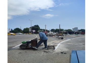 اجرای عملیات اصلاح هندسی ورودی خیابان سلامه